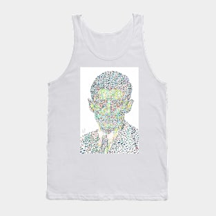 FRANZ KAFKA watercolor portrait .6 Tank Top